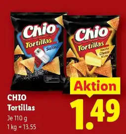 Lidl Chio tortillas Angebot