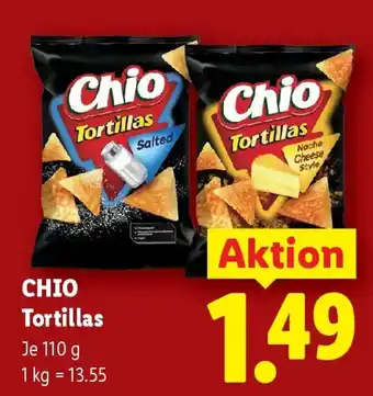 Lidl Chio tortillas Angebot
