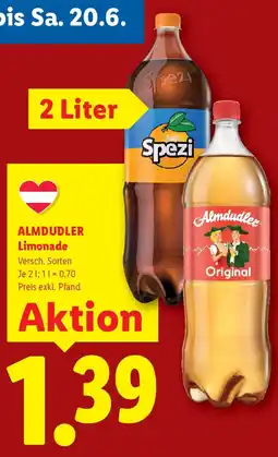 Lidl Almdudler limonade Angebot