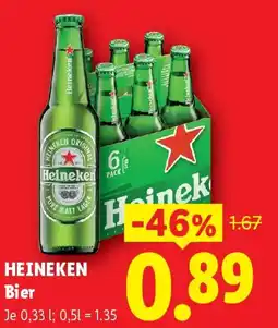 Lidl Heineken bier Angebot