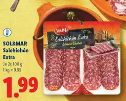 Lidl Sol&mar salchichón extra Angebot