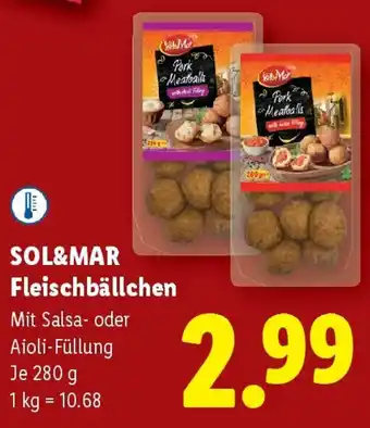 Lidl Sol&mar fleischbällchen Angebot