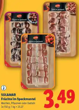 Lidl Sol&mar früchte im speckmantel Angebot