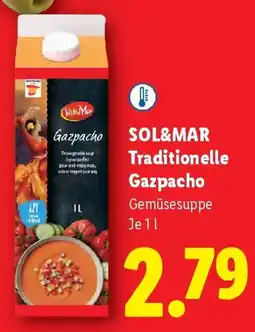 Lidl Sol&mar traditionelle gazpacho Angebot