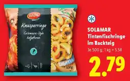 Lidl Sol&mar tintenfischringe im backteig Angebot