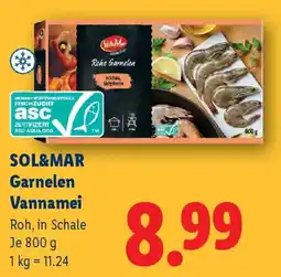 Lidl Sol&mar garnelen vannamei Angebot