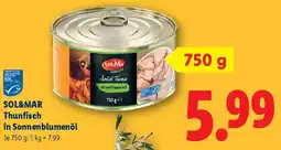 Lidl Sol&mar thunfisch in sonnenblumenöl Angebot