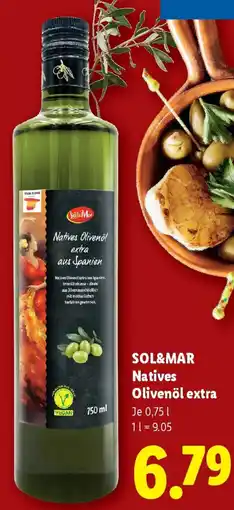 Lidl Sol&mar natives olivenöl extra Angebot