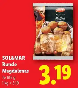 Lidl Sol&mar runde magdalenas Angebot