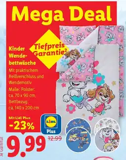 Lidl Kinder Wende bettwäsche Angebot