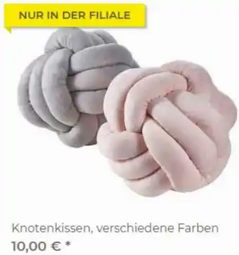 TEDi Knotenkissen, Verschiedene Farben Angebot