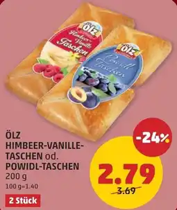 PENNY Ölz himbeer-vanille- taschen od. powidl-taschen Angebot