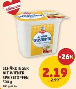 PENNY Schärdinger alt-wiener speisetopfen Angebot