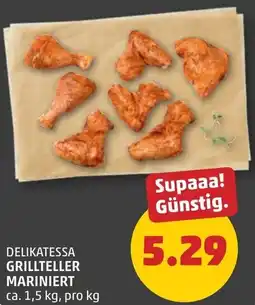 PENNY Delikatessa grillteller mariniert Angebot