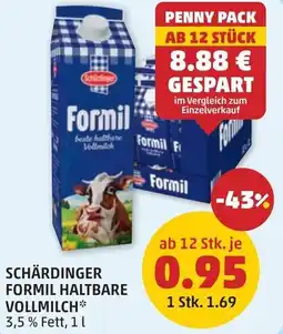 PENNY Schärdinger formil haltbare vollmilch Angebot