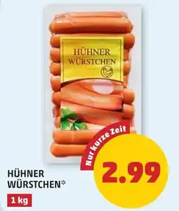 PENNY Hühner würstchen Angebot