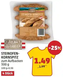 PENNY Steinofen kornspitz zum Aufbacken Angebot