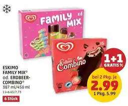 PENNY Eskimo family mix od. erdbeer- combino Angebot