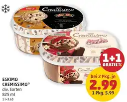 PENNY Eskimo cremissimo Angebot