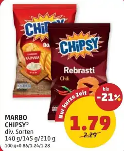 PENNY Marbo chipsy Angebot