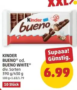 PENNY Kinder bueno od. bueno white Angebot