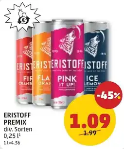 PENNY Eristoff premix Angebot