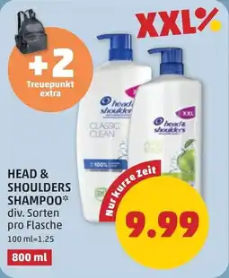 PENNY Head & shoulders shampoo Angebot