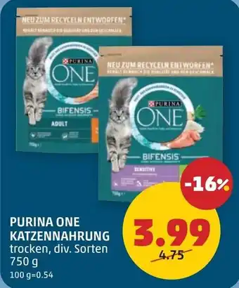 PENNY Purina one katzennahrung Angebot
