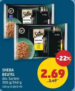 PENNY Sheba beutel Angebot