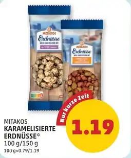 PENNY Karamelisierte erdnüsse Angebot