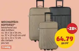 PENNY Weichgepäck- kofferset Angebot