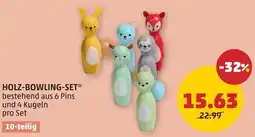 PENNY Holz-bowling-set Angebot