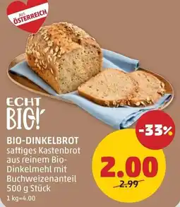 PENNY Bio-dinkelbrot Angebot