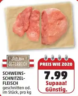 PENNY Schweins- schnitzel- fleisch Angebot