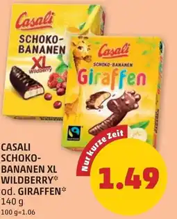 PENNY Casali schoko- bananen xl wildberry od. giraffen Angebot