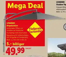 Lidl Livarno ampelschirm Angebot