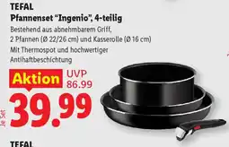 Lidl Tefal Pfannenset Ingenio Angebot