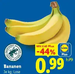 Lidl Bananen Angebot