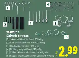 Lidl Parkside Kleinteile Sortiment Angebot
