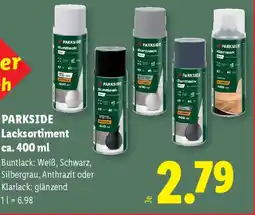 Lidl Parkside lacksortiment Angebot