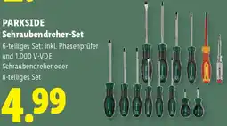 Lidl Parkside Schraubendreher-Set Angebot