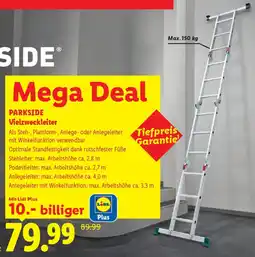 Lidl Parkside Vielzweckleiter Angebot
