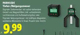Lidl Parkside Tiefen-/Neigungsmesser Angebot