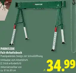 Lidl Parkside Falt-Arbeitsbock Angebot