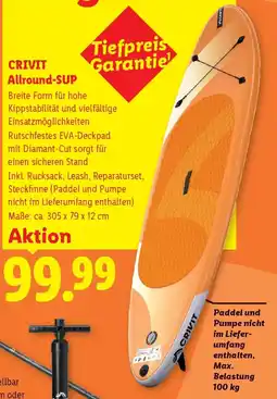 Lidl Crivit Allround-SUP Angebot
