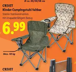 Lidl Crivit Kinder Campingstuhl faltbar Angebot