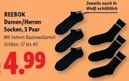 Lidl Reebok Damen/Herren Socken Angebot