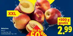 Lidl Nektarinen Klasse I Angebot
