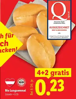 Lidl Bio Langsemmel Angebot