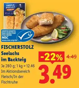Lidl Fischerstolz seelachs im backteig Angebot